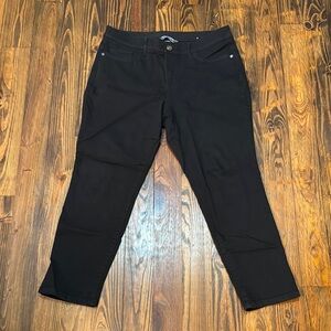 Christopher & Banks Signature Slimming Black Jeans